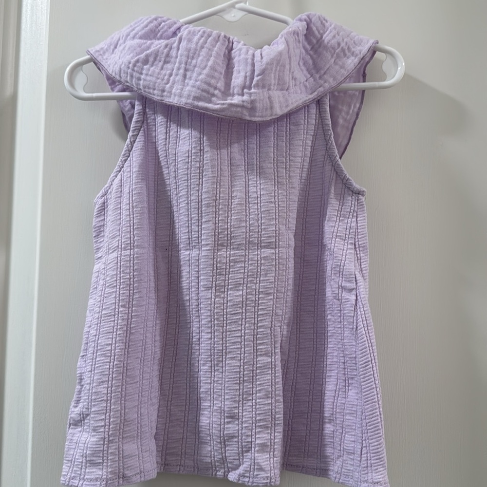 Zara Purple Sleeveless Top - Picture 6 of 6